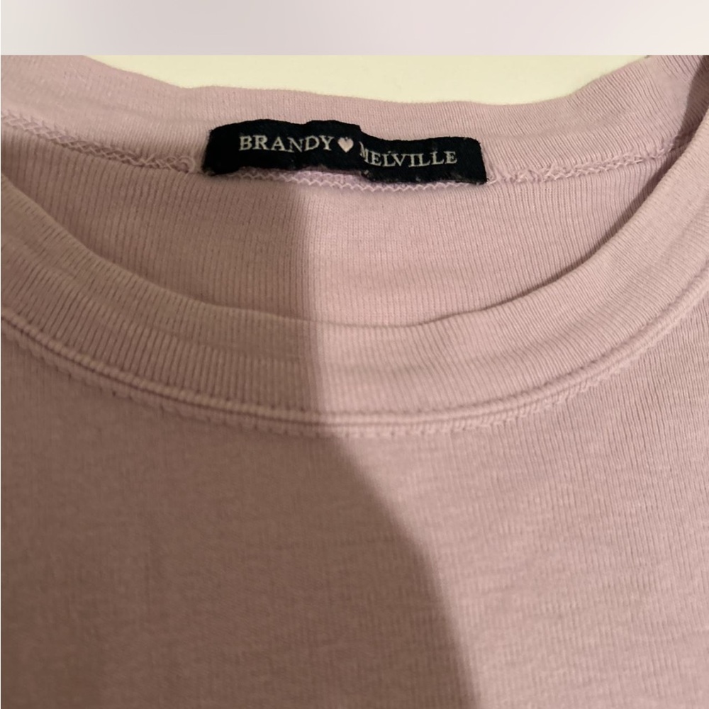 Brandy Melville Light Purple Tee